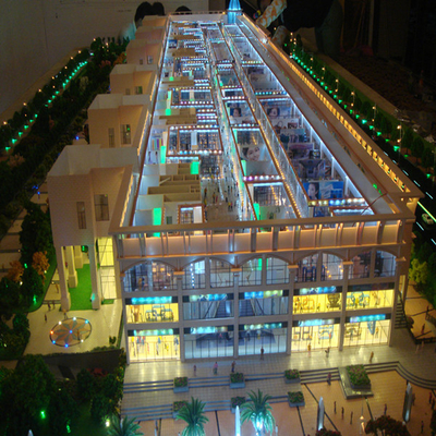 Porcellana Portatile di modello architettonico ecologico del creatore per pianificazione del centro commerciale fornitore