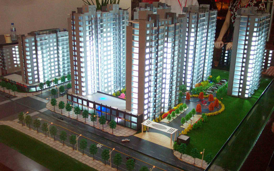 Porcellana Creatore di modello architettonico miniatura professionale con il cristallo/la costruzione acrilica di plastica fornitore