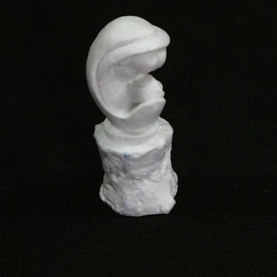 Porcellana Modello di scala bianco della scultura della giada miniatura per la disposizione B18-03 di scena fornitore
