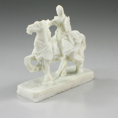 Porcellana × bianco 3.2cm dei cavalieri 3 del modello di scala della scultura della giada miniatura interna MD06 della disposizione fornitore