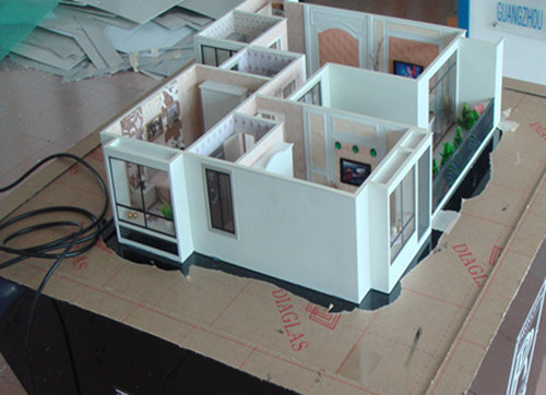 Porcellana Modelli architettonici miniatura delicati per la disposizione delle stanze della Camera fornitore