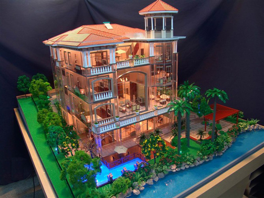 Porcellana Esposizione interna di modello interna della mobilia della Camera, 3d che stampa i modelli architettonici fornitore