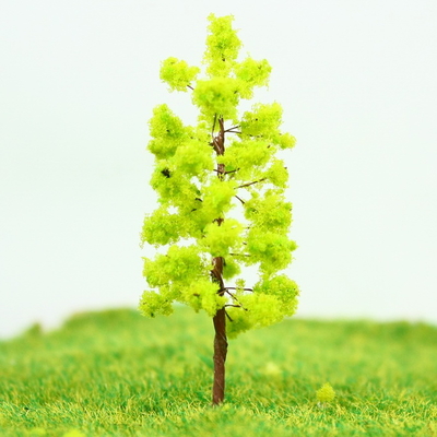 Porcellana R5020 Train Track layout in miniatura modello alberi Avenue Chartreuse filo metallico albero 5 cm fornitore