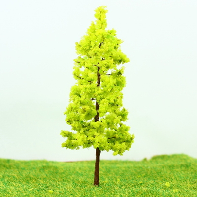 Porcellana R9035 N Gauge Train Layout in miniatura alberi su strada verde filo Palm albero modello 9 cm fornitore
