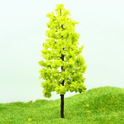 Porcellana R11040 N Gauge Train Layout in miniatura alberi su strada verde filo Palm albero modello 11 cm fornitore