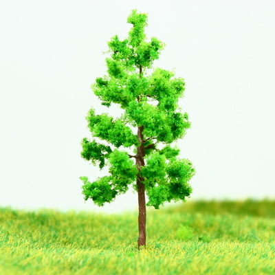 Porcellana G5020 N Gauge Train Layout in miniatura alberi su strada verde filo Palm albero modello 5 cm fornitore