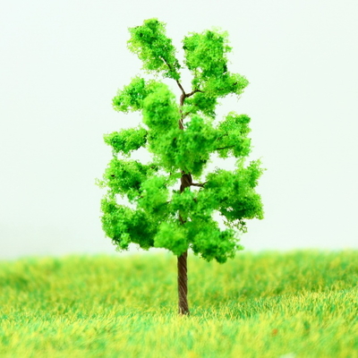 Porcellana G4316 HO Railroad Layout in miniatura modello alberi Roadside filo verde Palm Tree 4,3 cm fornitore