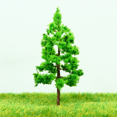 Porcellana G6524 HO Railroad Layout in miniatura modello alberi Roadside filo verde Palm Tree 6,5 cm fornitore