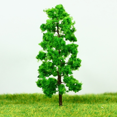 Porcellana G8030 HO Railroad Layout in miniatura modello alberi Roadside filo verde Palm Tree 8cm fornitore