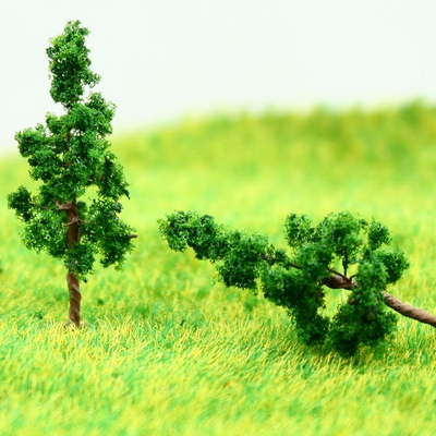 Porcellana D3210 Treno Layout alberi in miniatura modello Avenue filo verde-cupo Pagoda Tree 3,2 cm fornitore