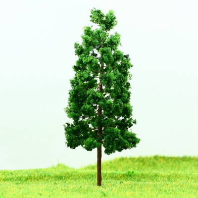 Porcellana D11040 Treno Layout alberi in miniatura modello Avenue albero verde-cupo filo metallico 11 cm fornitore