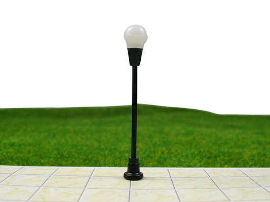 Porcellana Scala HO Street Light Train Layout in miniatura modello lampada articoli 5 cm fornitore
