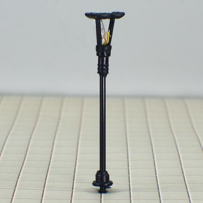 Porcellana Scala HO Train Layout Street Lighting in plastica modello lampada postare 6 cm fornitore