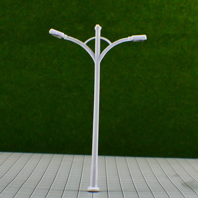 Porcellana Palo della luce di modello di plastica della via a due punte di RB100- 6V per la disposizione di pista del treno 9.5cm fornitore