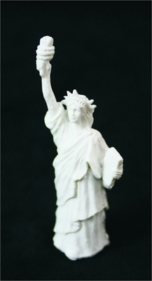 Porcellana A13-1 giada bianca Desktop 3D scultura scala modello statua della libertà fornitore