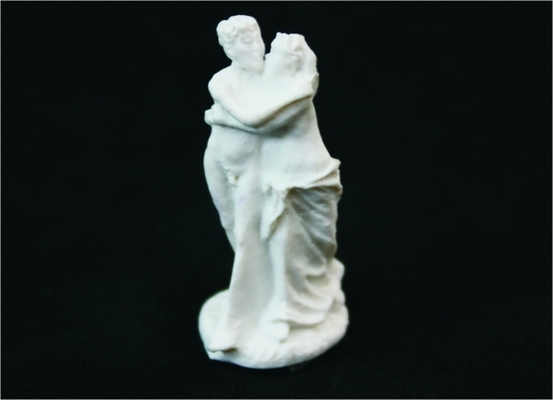 Porcellana A13-5 PE in plastica bianca giada scultura 3D scala modello Huged coppia fornitore