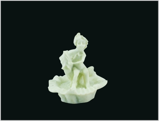 Porcellana MD04 Giada bianca scultura Desktop 3D modellino 2.5 * 2.5 cm fornitore