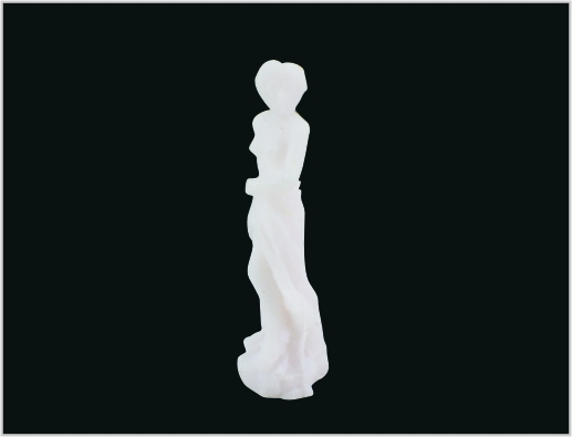 Porcellana MD16 1 * 3,5 cm giada bianca scultura 3D modello in scala per il treno Ho Layout fornitore