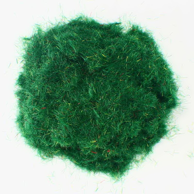 Porcellana 2 A 2,5 mm Custom architettonico Model Train Layout forniture Nylon pasto di erba verde-cupo fornitore