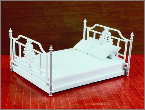 Porcellana Architectural case 3D modello mobili antichi Corte arte doppio letto 1:20 / 25:1 / 1:30 fornitore