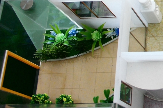 Porcellana OEM in miniatura architettonica modelli Building House Interior Garden fornitore