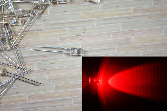 Porcellana Luce architettonico scala modello forniture Led rosso 3mm MD01-001 fornitore