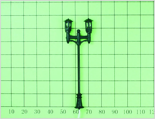 Porcellana Palo della luce luminoso a due punte 6.5cm del modello della via dell'OEM T7 per la disposizione del treno fornitore