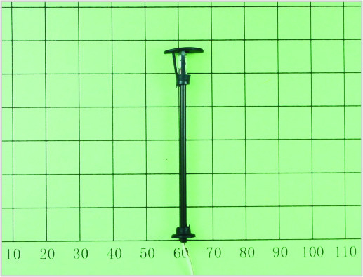 Porcellana T5 OEM N Scale Train Layout Street Lighting modello lampada Post 6,5 cm fornitore