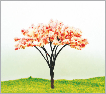 Porcellana alberi di modello miniatura del metallo architettonico di 9cm in fatto a mano fornitore