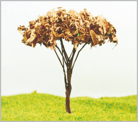 Porcellana alberi di modello miniatura del modello su ordinazione NOIOSO fatto a mano della disposizione di 9cm fornitore