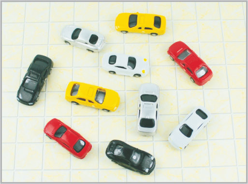 Porcellana 1/200 mini automobili di modello su ordinazione di plastica fuse sotto pressione CB200-3 della scala del giocattolo come regalo fornitore