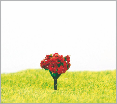 Porcellana alberi di modello miniatura di plastica porpora su ordinazione di 1.8cm in S3918 fatto a mano fornitore