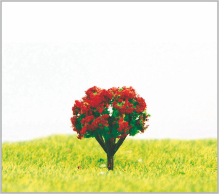 Porcellana alberi di modello miniatura viola di plastica fatti a mano porpora di 2.5cm fornitore
