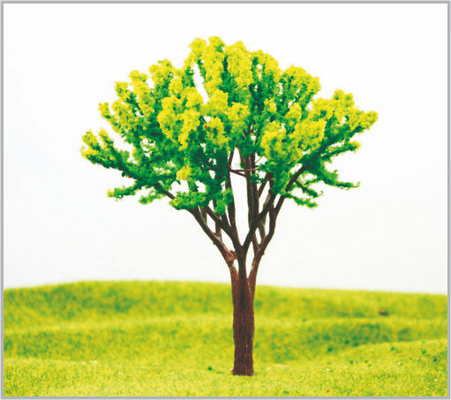 Porcellana alberi di modello miniatura di plastica architettonici di 16cm in fatto a mano con verde fornitore
