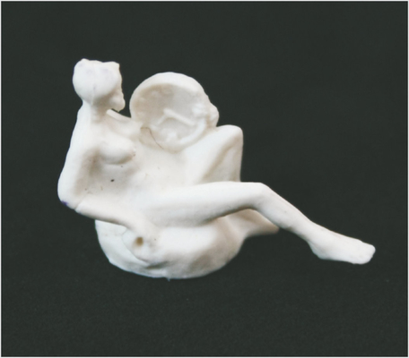 Porcellana Figure antiche cinesi nude bianche B18-01 del modello di scala della scultura 3D fornitore