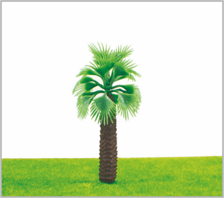 Porcellana M010 HO Train Layout in miniatura modello alberi Green Street palme dell'albero di 8 cm fornitore