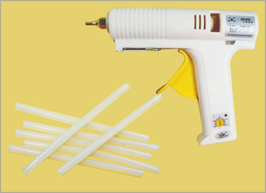 Porcellana MA06-093 Custom in miniatura modellazione modello in scala di strumenti effettuano cessioni Hot Melt Glue Gun Bar fornitore