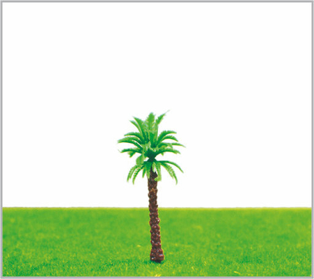 Porcellana M006 HO Train Layout in miniatura modello alberi Green Street cocco albero 5,5 cm fornitore