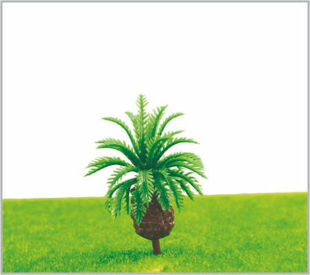 Porcellana M018 Filo di piantare alberi modello in miniatura scala verde Avenue Pine Tree 4 cm fornitore