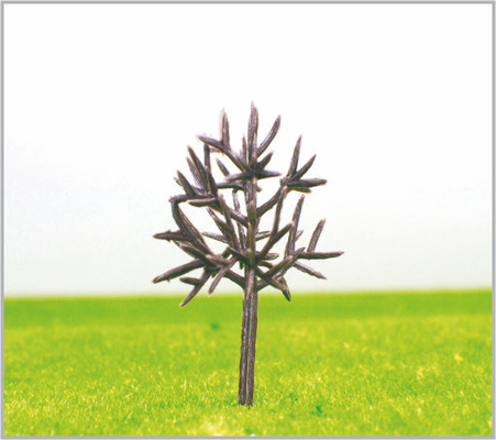 Porcellana B4524 N Gauge Train Layout in miniatura modello alberi Roadside Street di plastica verde alberi 4,5 cm fornitore