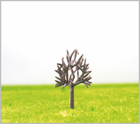 Porcellana B3517 N Gauge Train Layout in miniatura modello alberi Roadside Street di plastica verde alberi 3,5 cm fornitore