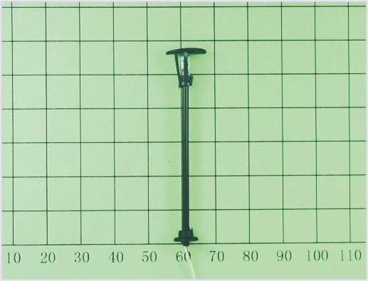 Porcellana T5 6,5 CM personalizzata dalla testa di un cavallo Street luci plastico lampada Post per Railroad Layout fornitore