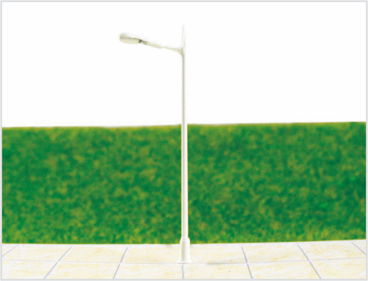 Porcellana 6V T25 7,5 cm luminosa luce in miniatura Street modello lampione per Train Layout fornitore