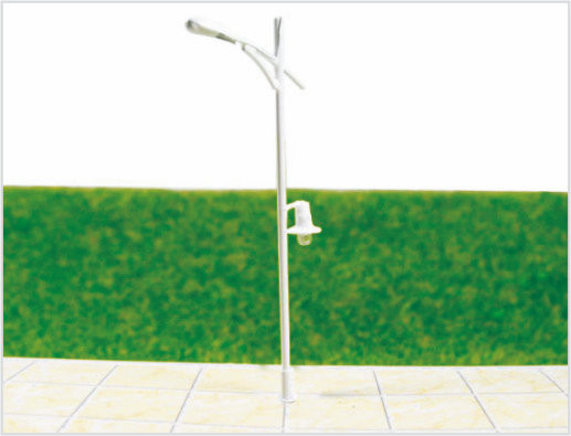 Porcellana T32 6V Street cartellone luminoso in plastica scala modello lampione per ferrovia HO layout 8,5 cm fornitore