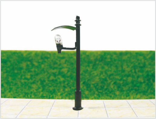 Porcellana T38 OEM N scala Train Layout Street Lighting modello lampada postare 4,5 cm fornitore
