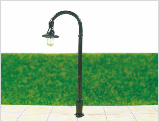 Porcellana T40 Scala HO Train Layout Street Lighting in plastica modello lampada postare 5 cm fornitore
