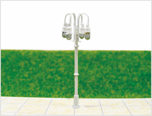 Porcellana T53 Custom 6V luminoso Street scala modello lampione 5,5 cm per il treno HO Layout fornitore