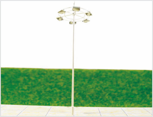Porcellana T55 Custom 6V luminoso Street scala modello lampione 13 cm per il treno HO Layout fornitore