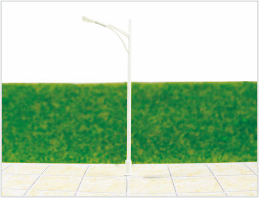 Porcellana T60 6V Billboard Street plastica scala modello lampada posti per il treno Layout 8 cm fornitore