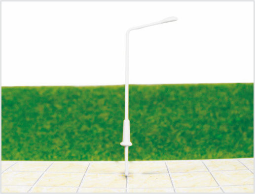 Porcellana ML500 Custom 6V monotesta Street luci plastica modello lampada Post per i layout Railroad fornitore